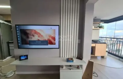 Apartamento novo, moderno, mobiliado, ipiranga, com 60 m², varanda, suíte, 1 vaga