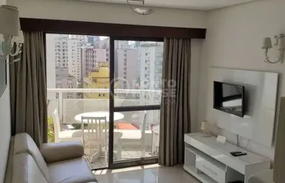 Flat à venda e locação em moema 1 suíte, 1 vaga e varanda proximo ao metrô