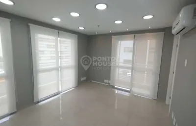 Conjunto comercial para locação em moema,44 m², 2 banheiros e 1 vaga