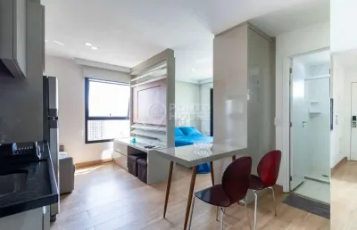 Studio mobiliado para locação no bairro campo belo de 38m² e 1 dormitório