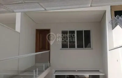 Sobrado novo à venda na chácara inglesa com 3 suítes e 5 vagas de garagem