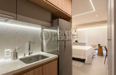 Studio para locação de 26m² no bairro vila mariana, mobiliado, moderno