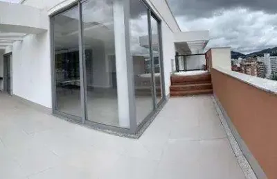 Cobertura à venda, 210 m² por r$ 1.650.000,00 - agriões - teresópolis/rj