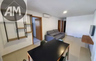 Apartamento mobiliado com 3 dormitórios (1 suíte) para locação