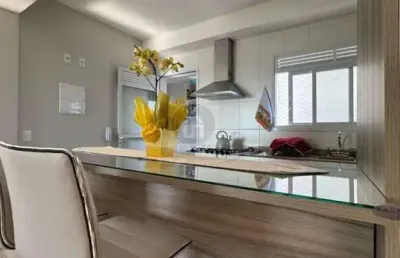 Apartamento para venda em mogi das cruzes, parque santana, 3 dormitórios, 3 suítes, 3 banheiros, 2 vagas