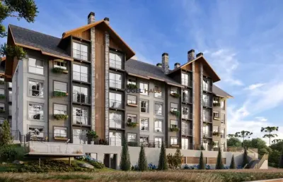 Apartamentos de 1 e 2 dormitórios e de 3 suítes - vista do vale / gramado rs