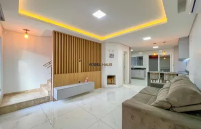Sobrado com 3 dormitórios (1 suíte) semimobiliado, bairro igara - canoas.