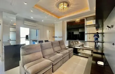 Apartamento mobiliado, completo, tipo porteira fechada, no centro de canoas.