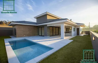 Casa em condomínio para venda em itupeva, terras da alvorada - loteamento, 4 suítes, 4 vagas