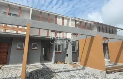Casa em condomínio fechado com 2 quartos à venda na rua sagrado coração de jesus, 811, morro das pedras, florianópolis por r$ 890.000