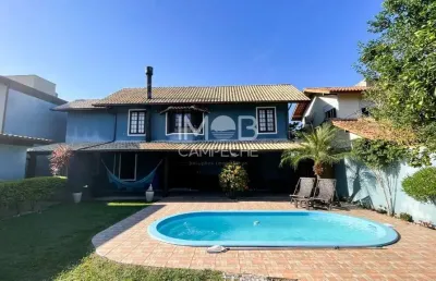 Casa com 3 quartos à venda na servidão dunas da joaquina, 255, rio tavares, florianópolis por r$ 2.280.000