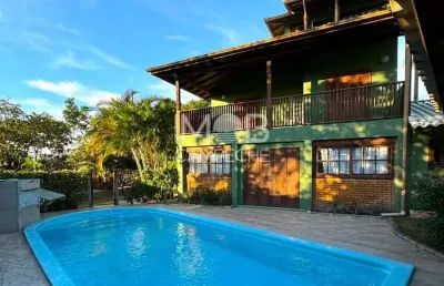 Casa com 4 quartos à venda na rua pau de canela, 1200, campeche, florianópolis por r$ 2.580.000