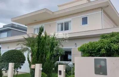 Casa em condomínio fechado com 5 quartos à venda na rodovia aparício ramos cordeiro, 110, campeche, florianópolis por r$ 3.380.000