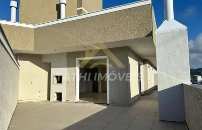 Cobertura para venda em florianópolis, ingleses do rio vermelho, 2 dormitórios, 1 suíte, 1 banheiro, 1 vaga