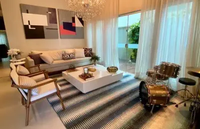 Casa térrea jardins madri casa em condomínio com 3 quarto(s) e 5 banheiro(s) à venda, 209.87 por r$ 2.300.000 no setor jardins madri in9609