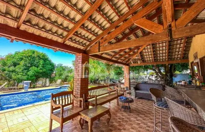A residência dos seus sonhos: onde o luxo encontra o conforto! casa em condomínio com 6 quarto(s) e 7 banheiro(s) à venda, 660 por r$ 2.000.000 no setor condominio parque dos cisnes ad13748
