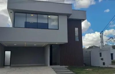 Casa/sobrado de  luxo condomínio com 4 quartos e 6 banheiros à venda , 250 m². casa em condomínio com 4 quarto(s) e 6 banheiro(s) à venda, 250 por r$ 1.650.000 no setor jardins barcelona ad13813
