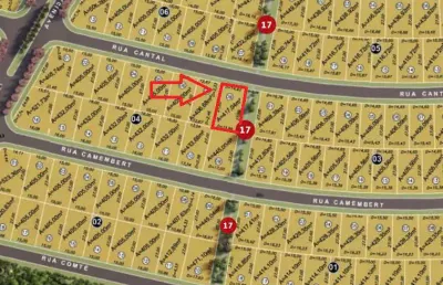 Lote jardins frança lote à venda, 417 por r$ 980.000 no setor jardins frança ad16374