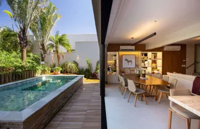 Ágio ágio jardins lyon casa térrea 172m² + kit gourmet casa em condomínio com 3 quarto(s) e 4 banheiro(s) à venda, 172.08 por r$ 947.153,03 no setor setor centro oeste vn17232
