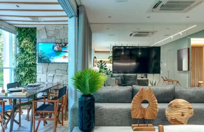 Apartamento parque noronha - andar alto - prox ao parque lozandes  apartamento com 3 quarto(s) e 4 banheiro(s) à venda, 121 por r$ 1.200.000 no setor park lozandes ad18121