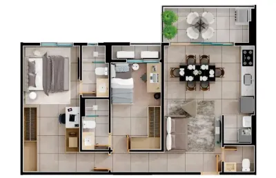 Ágio 2 suítes - res. lago areião  apartamento com 2 quarto(s) e 3 banheiro(s) à venda, 75.02 por r$ 648.000 no setor setor areião ii ad18513