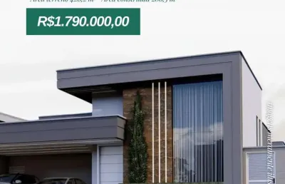 Casa condomínio terras alpha goiás 1 casa em condomínio com 3 quarto(s) e 4 banheiro(s) à venda, 206.05 por r$ 1.790.000 no setor terras alpha residencial 2 vn19261