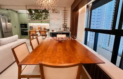 Spot marista 3 suítes apartamento com 3 quarto(s) e 3 banheiro(s) à venda, 122 por r$ 1.400.000 no setor setor marista ax19914