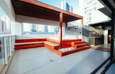 Metropolitan sidney - renda airbnb com hidro apartamento com 2 quarto(s) e 3 banheiro(s) à venda, 164 por r$ 1.370.000 no setor jardim goiás ax20425