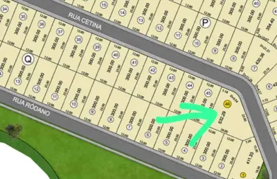 Jardins barcelona área / terreno à venda, 532.29 por r$ 585.000 no setor jardins barcelona vn21086