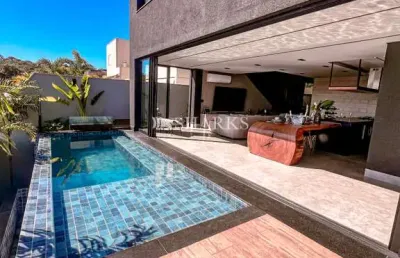 Jardins barcelona  casa em condomínio com 4 quarto(s) e 5 banheiro(s) à venda, 248 por r$ 2.980.000 no setor jardins barcelona ax21178