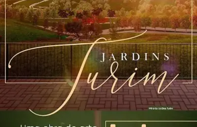 Ágio lote de 255m² à venda, jardins turim, fgr - liberado para construção em 2025 casa em condomínio com 1 quarto(s) e 1 banheiro(s) à venda, 255 por r$ 300.000 no setor condominio jardins turim ad221