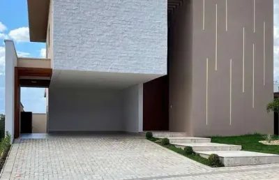 Sobrado 3 suites - jardim barcelona casa em condomínio com 3 quarto(s) e 4 banheiro(s) à venda, 227 por r$ 1.650.000 no setor jardins barcelona ax22687