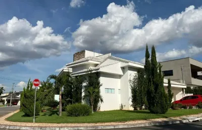 Jardins madri com 5 suítes  casa em condomínio com 5 quarto(s) e 7 banheiro(s) à venda, 341.58 por r$ 2.390.000 no setor jardins madri ad23902