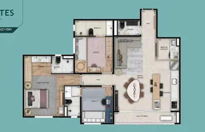 Wish trinta e sete 37 oportunidade apartamento com 3 quarto(s) e 4 banheiro(s) à venda, 104 por r$ 750.000 no setor setor bueno ad24544