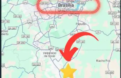 Terreno de frente para br040, 45km de brasília área / terreno à venda, 3577 por r$ 1.450.000 no setor vila guará vn24612