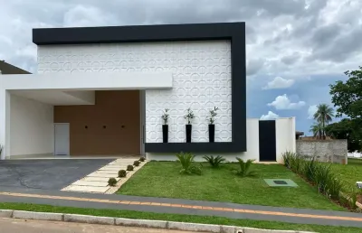 Casa térrea - portal do sol garden casa em condomínio com 4 quarto(s) e 5 banheiro(s) à venda, 215 por r$ 1.830.000 no setor residencial goiânia golfe clube ta24867