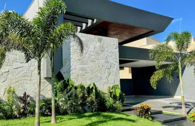 Casa térrea portal do sol garden golf casa em condomínio com 3 quarto(s) e 4 banheiro(s) à venda, 290 por r$ 3.300.000 no setor residencial goiânia golfe clube ax25099