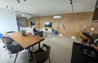 Ágio apto 125m² - 3 suítes  - cena marista - mobiliado apartamento com 3 quarto(s) e 4 banheiro(s) à venda, 125 por r$ 1.500.000 no setor setor marista ax25147