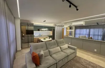 Apartamento 3 suítes mobiliado setor marista apartamento com 3 quarto(s) e 4 banheiro(s) à venda, 115 por r$ 1.369.000 no setor setor marista in25457