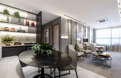 Ágio  singah 72m2 2 suítes  apartamento com 2 quarto(s) e 3 banheiro(s) à venda, 72.67 por r$ 810.000 no setor jardim goiás vn25513