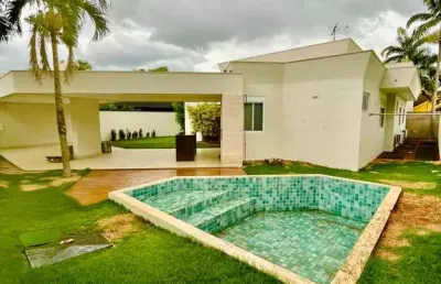 Jardins paris casa térrea  3 suítes + office (reversível para suíte),  336m2 lote 700m2 goiânia go casa em condomínio com 5 quarto(s) e 6 banheiro(s) à venda, 336 por r$ 4.250.000 no setor jardins par