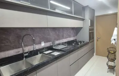 Cena marista- apto completo com 3 suítes e andar alto apartamento com 3 quarto(s) e 5 banheiro(s) à venda, 125 por r$ 1.625.000 no setor setor marista ad25719