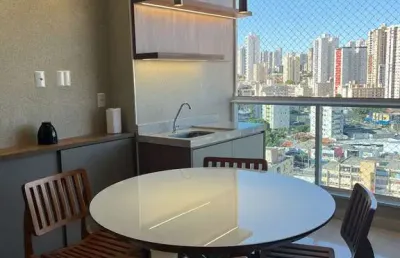 Apartamento com 3 suítes mobiliado e decorado a 350 metros do lago das rosas apartamento com 3 quarto(s) e 4 banheiro(s) à venda, 87 por r$ 880.000 no setor setor coimbra in25799