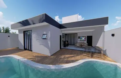 Casa térrea no st. faiçalville  casa de rua com 3 quarto(s) e 5 banheiro(s) à venda, 210 por r$ 1.100.000 no setor setor faicalville in25827