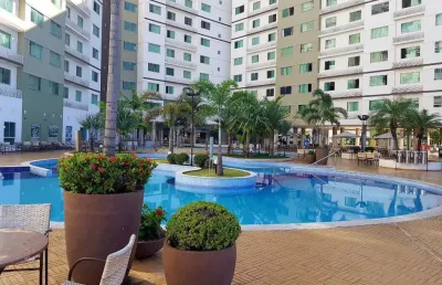 Flat mobiliado em caldas novas flat com 1 quarto(s) e 1 banheiro(s) à venda, 34 por r$ 180.000 no setor turista 1 ta26289