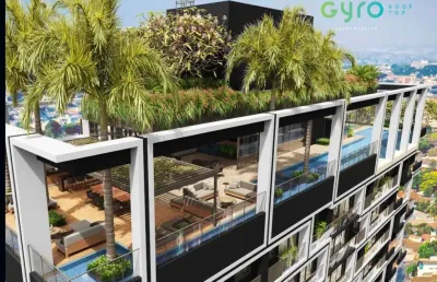 Gyro rooftop apartamento com 1 quarto(s) e 2 banheiro(s) à venda, 46 por r$ 550.000 no setor setor marista ad26340