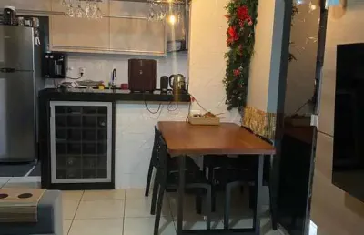 Apartamento de 2 quartos mobiliado , decorado com lazer completo e valor de oportunidade! apartamento com 2 quarto(s) e 2 banheiro(s) à venda, 54 por r$ 350.000 no setor parque oeste industrial in2661