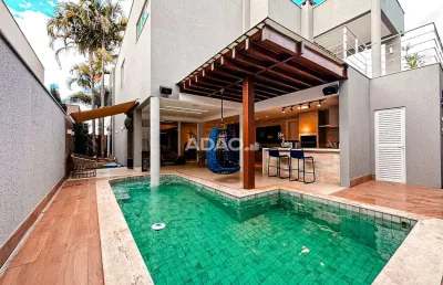 Casa jardins valência casa em condomínio com 4 quarto(s) e 6 banheiro(s) à venda, 340 por r$ 3.200.000 no setor jardins valência ax26906