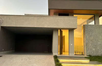 Sobrado 4 suites - jardins barcelona casa em condomínio com 4 quarto(s) e 6 banheiro(s) à venda, 297 por r$ 1.900.000 no setor jardins barcelona in27240