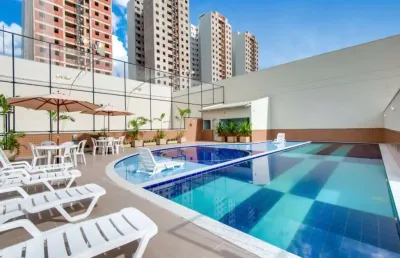 Ágio apt 2 quartos 1 suite portal das flores apartamento com 2 quarto(s) e 2 banheiro(s) à venda, 58 por r$ 350.000 no setor setor negrão de lima ta27541